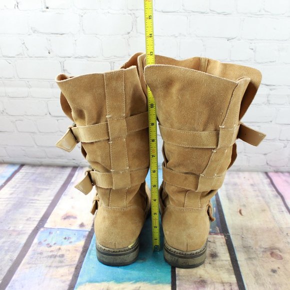 American Eagle Slouch Mid Calf Boots Size 9.5 - Picture 8 of 10